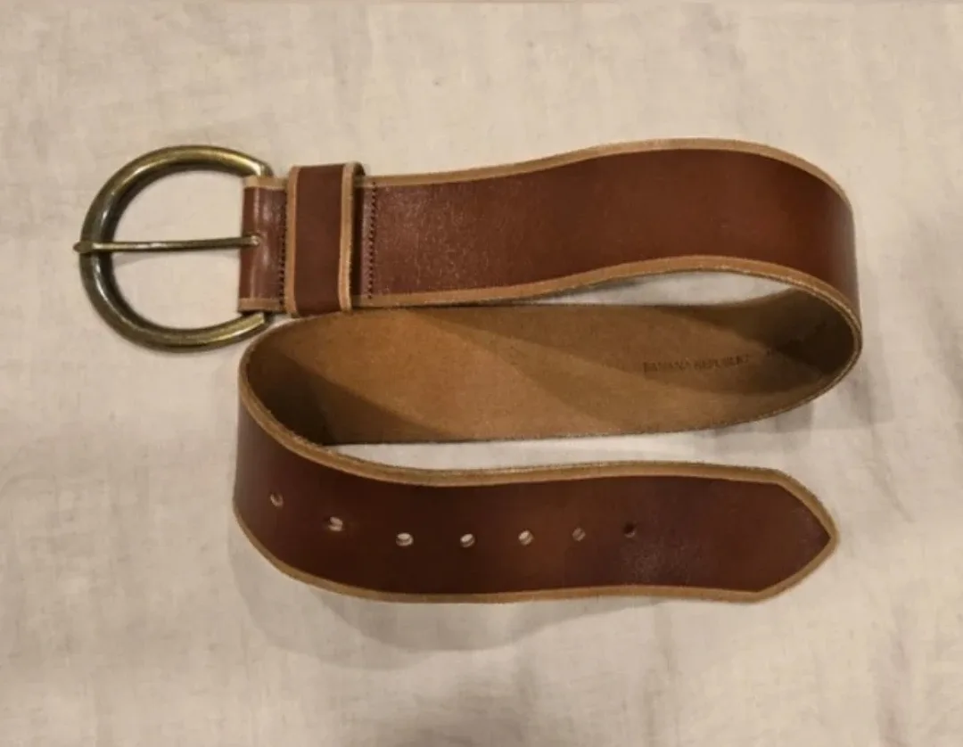 Banana Republic Leather Belt - Size XS