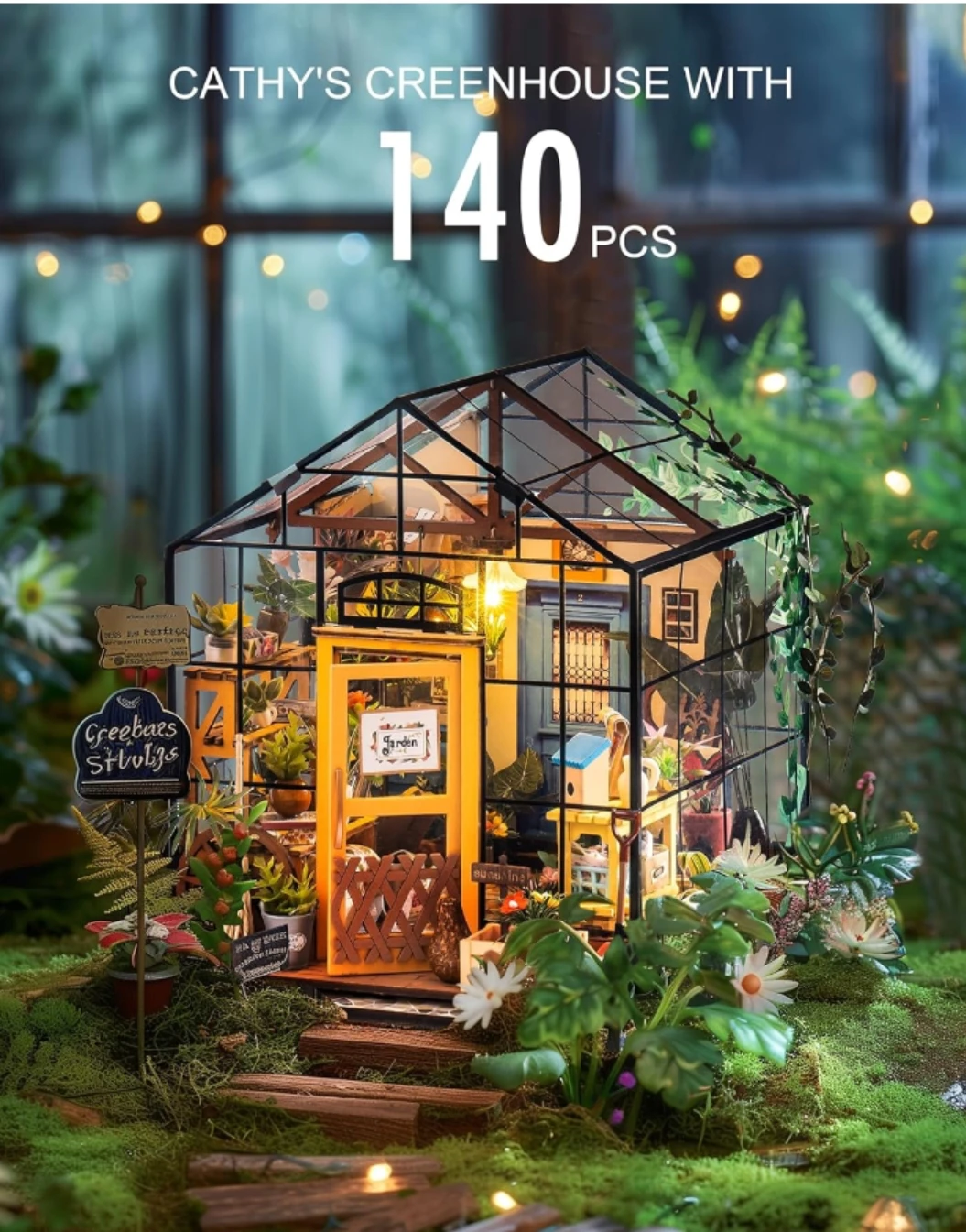 Rolife DIY Miniature House - Cathy's Flower House