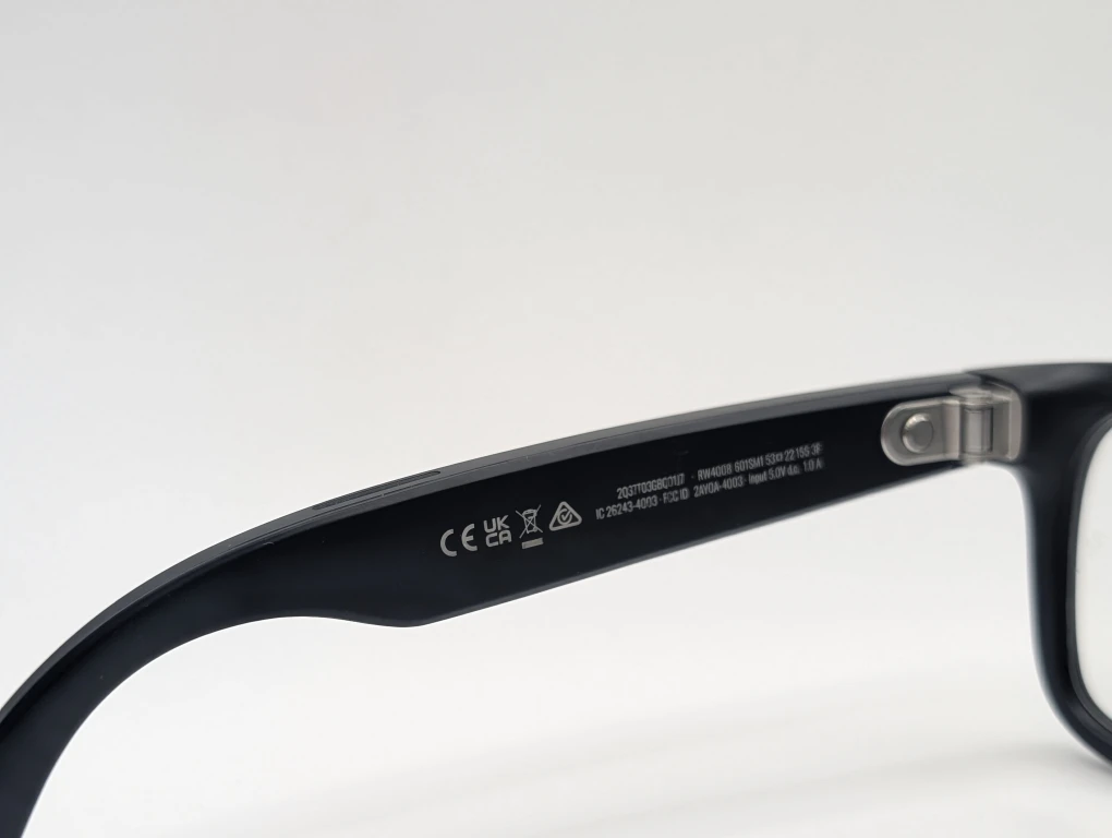 Ray-Ban Meta Wayfarer Smart Glasses - Black - photo 5