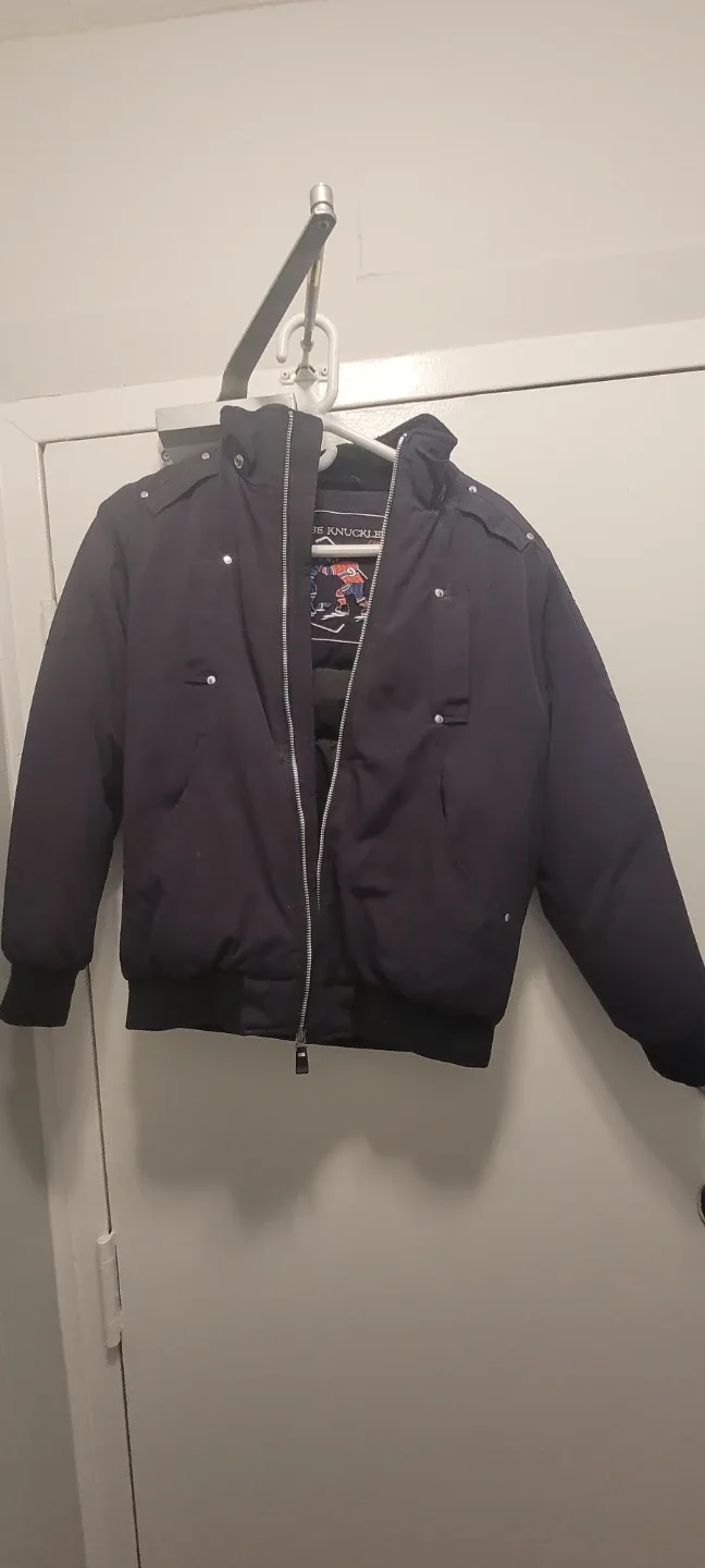 Kids Moose Knuckles Bomber Jacket, Size L