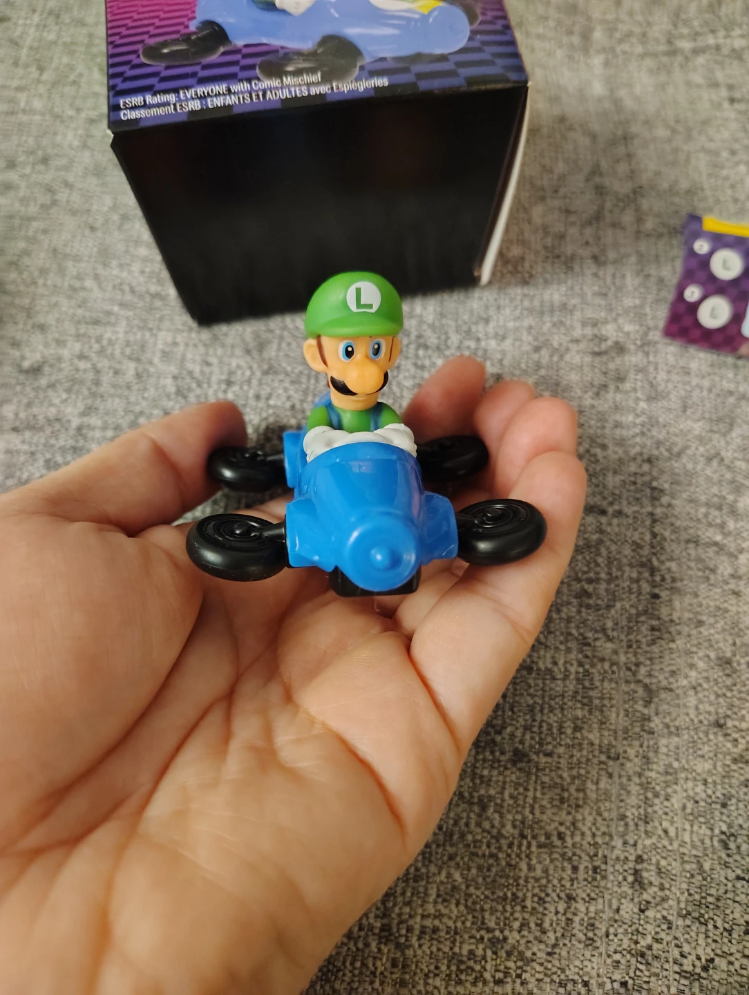 Mariokart Deluxe Luigi