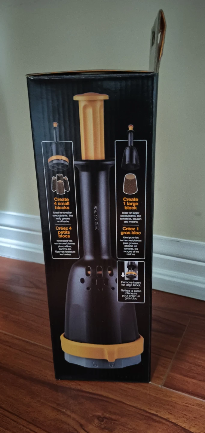 Fiskars Soil Block Maker - New in Box! - photo 2