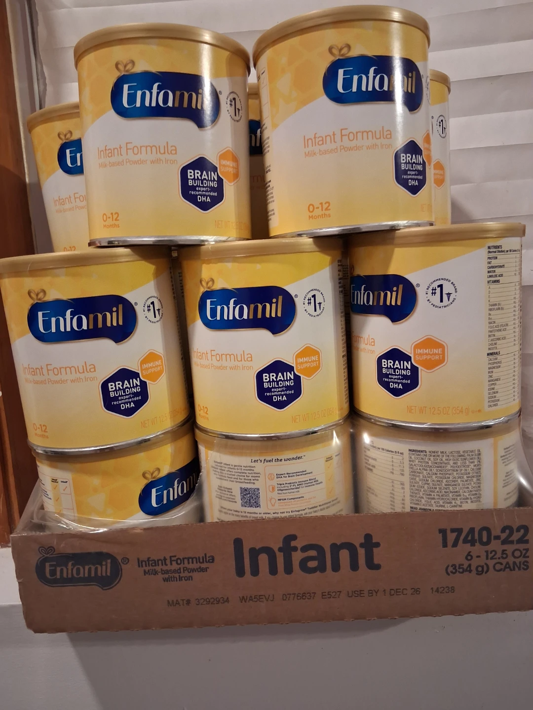 Enfamil Infant Formula 6-Pack