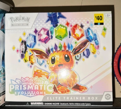 Pokemon Prismatic Evolutions Elite Trainer Box