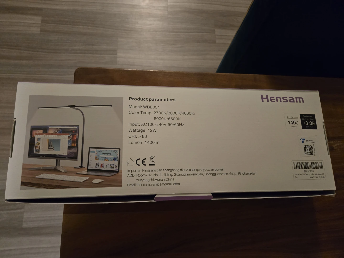 Hensam LED Multifunctional Desk Lamp WBE031