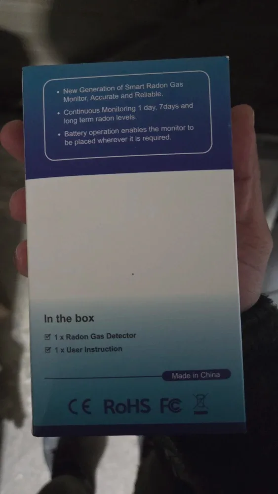 Digital Radon Monitor - Battery Powered image indicator(2)