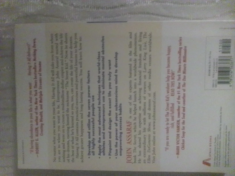 Having It All by John Assaraf - photo 2