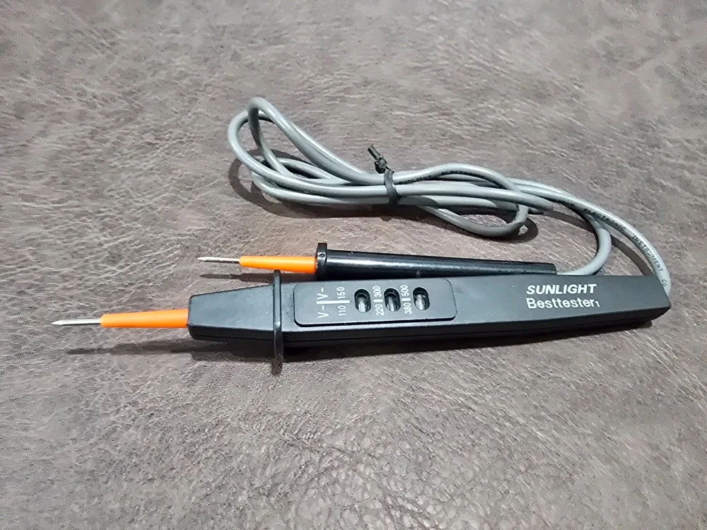 #Cleanout SUNLIGHT Besttester Voltage Tester