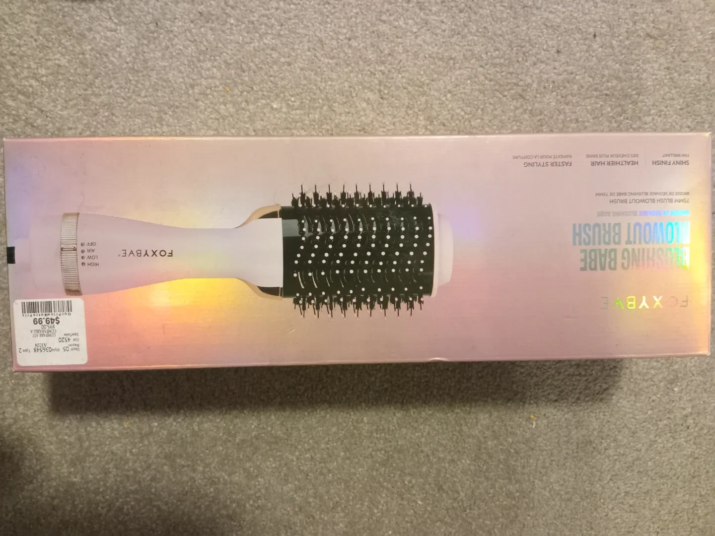 FOXYBVE Blushing Babe Blowout Brush 75mm