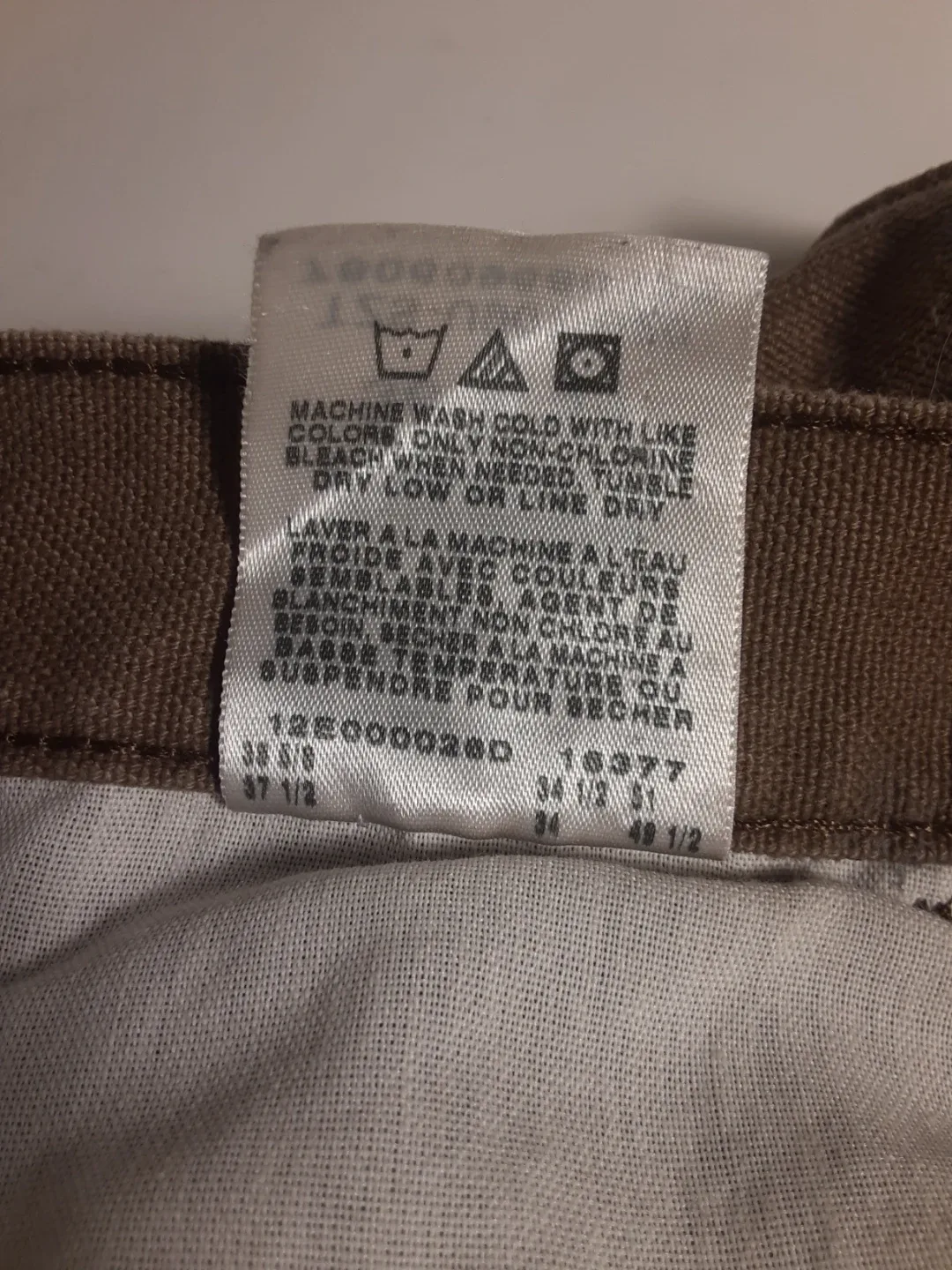 Work Pants w/ Hammer Loop | 36x34 image indicator(8)