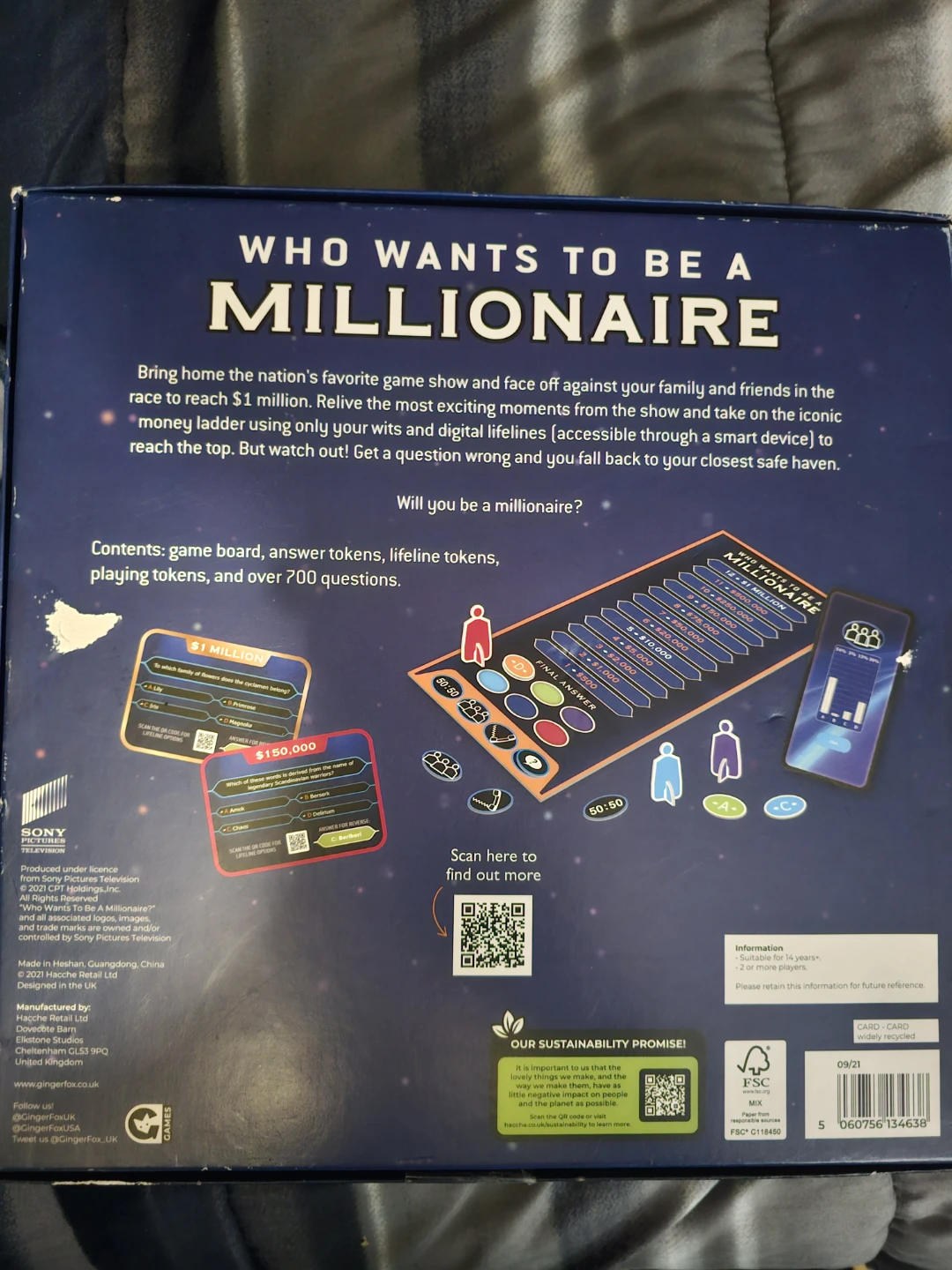 Who Wants To Be A Millionaire Board Game - photo 2