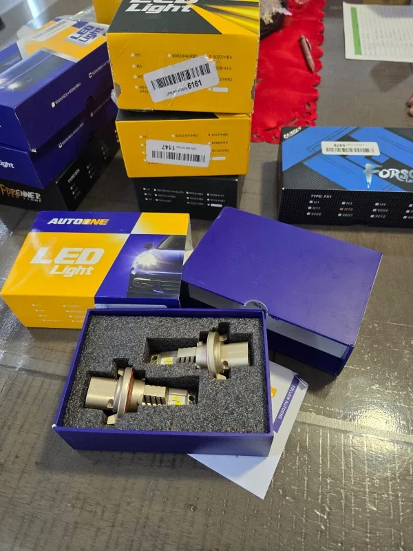 AUTOONE H13/9008 LED Headlight Bulbs image indicator(6)