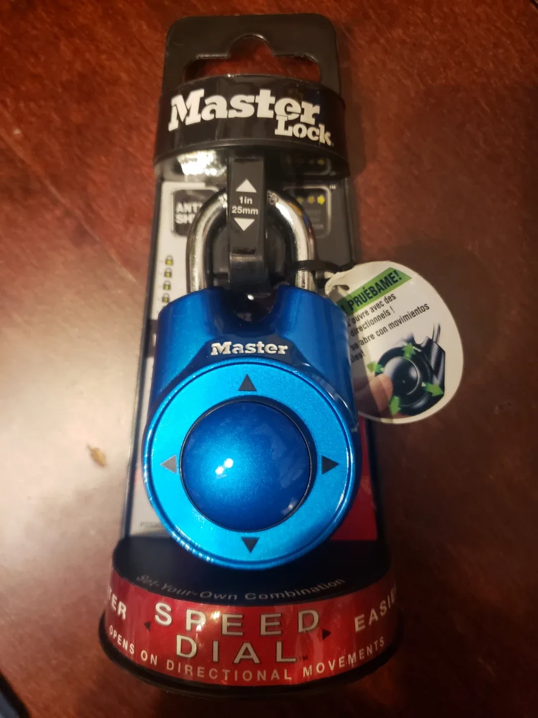 Master Lock Speed Dial 1500iD Combination Lock