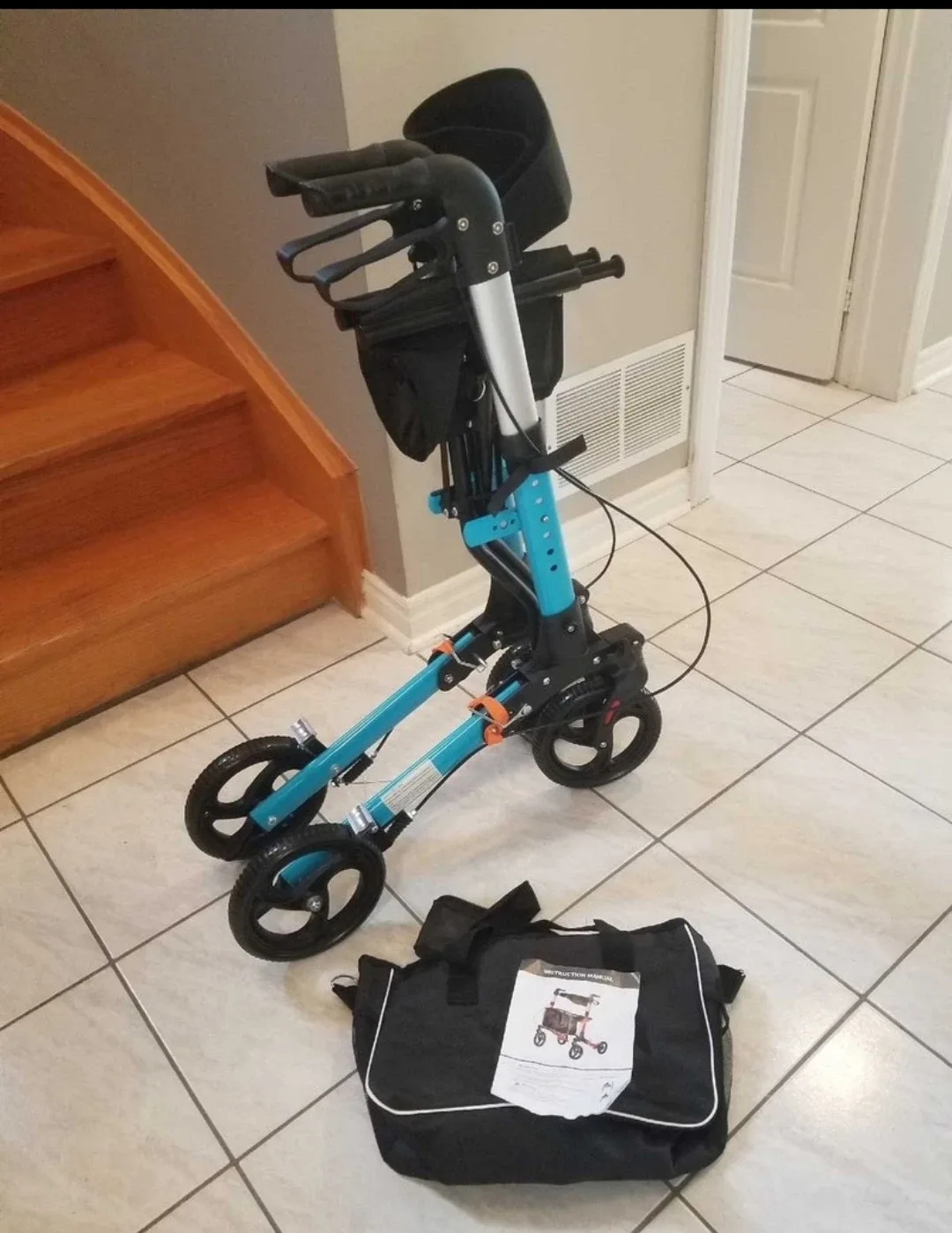 delux rollator walker brand new image indicator(7)