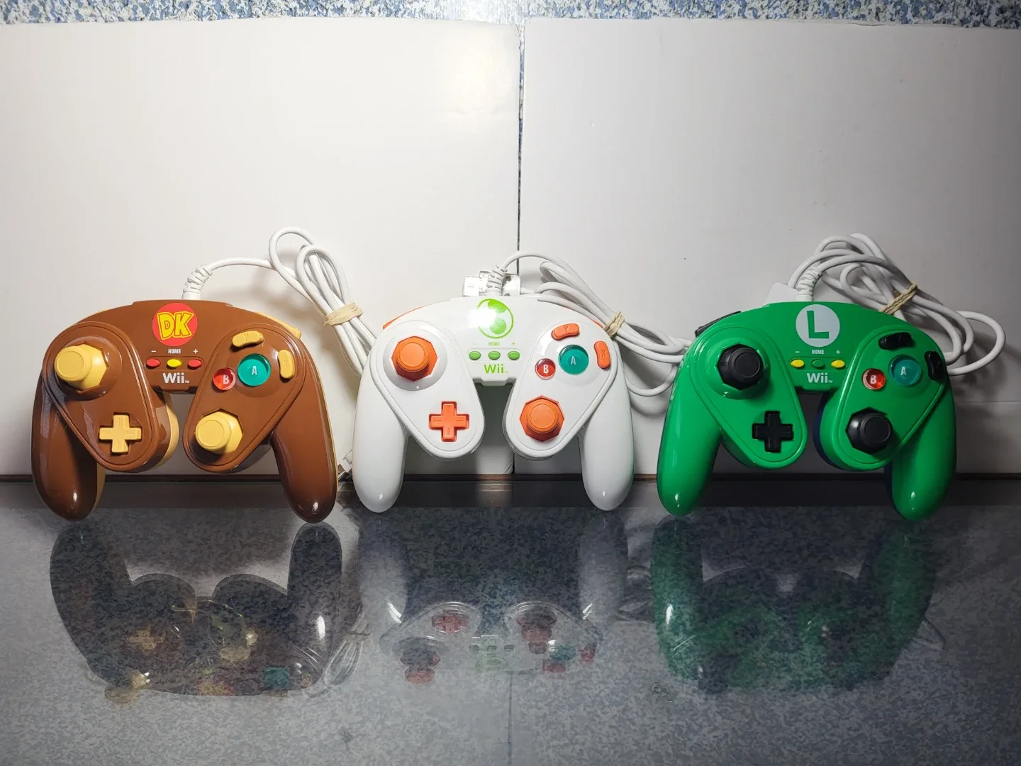 3X Official Nintendo Wired Fight Pad for Wii, & Wii U