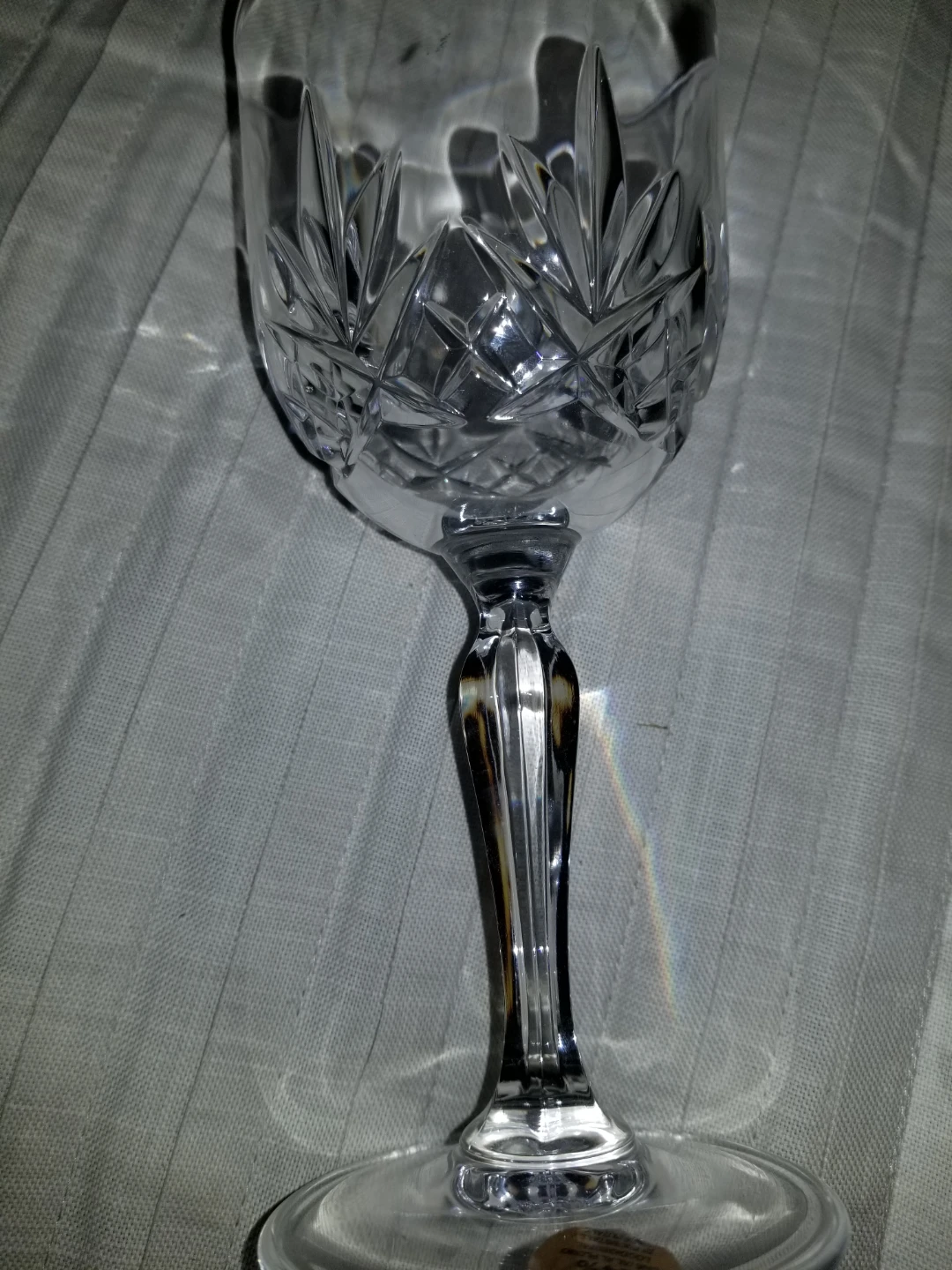 6 sets of Crystal Glassware