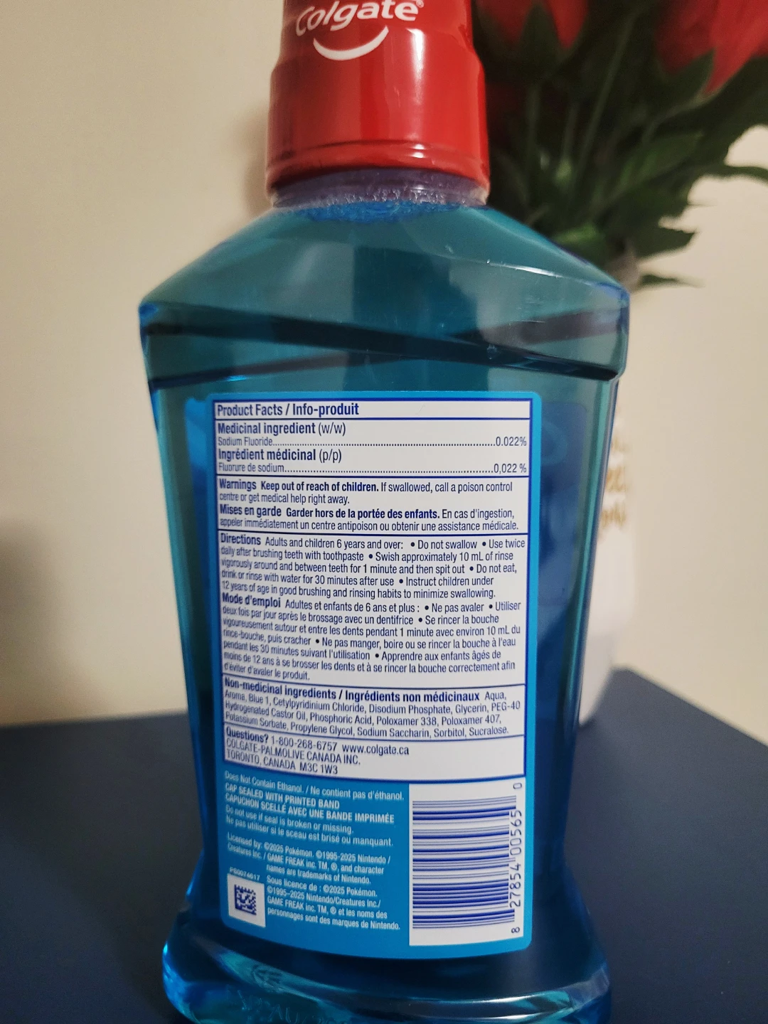 Colgate Pokémon Mouthwash - Bubble Fruit Flavour - photo 2