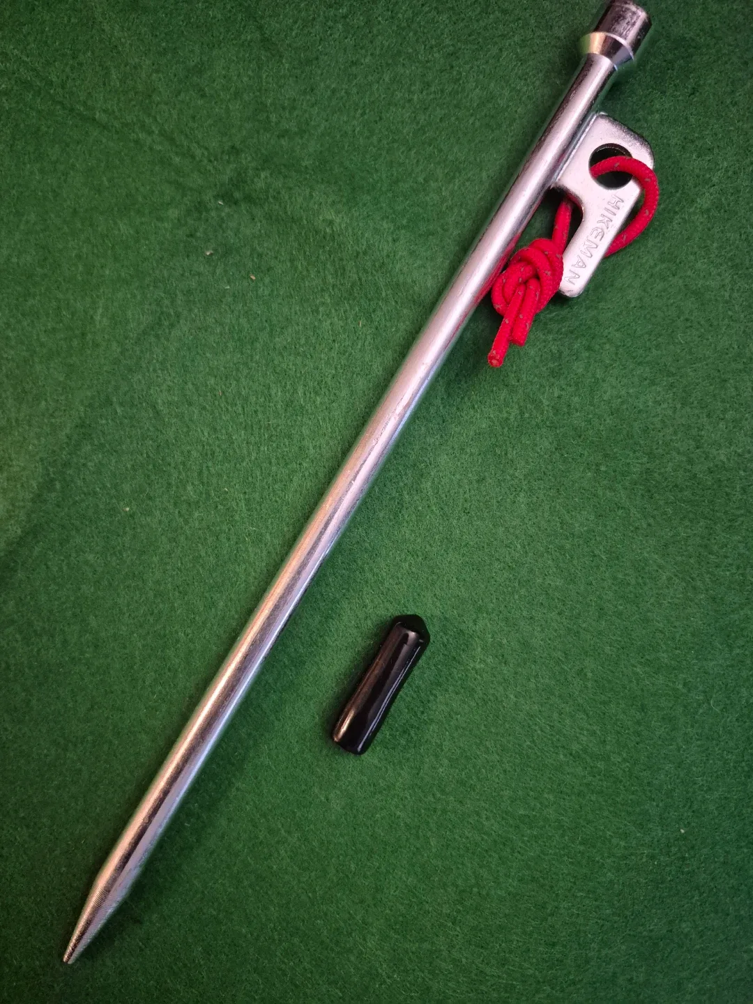 HEAVY DUTY 8 Hikeman Steel Tent Stakes - New in Package