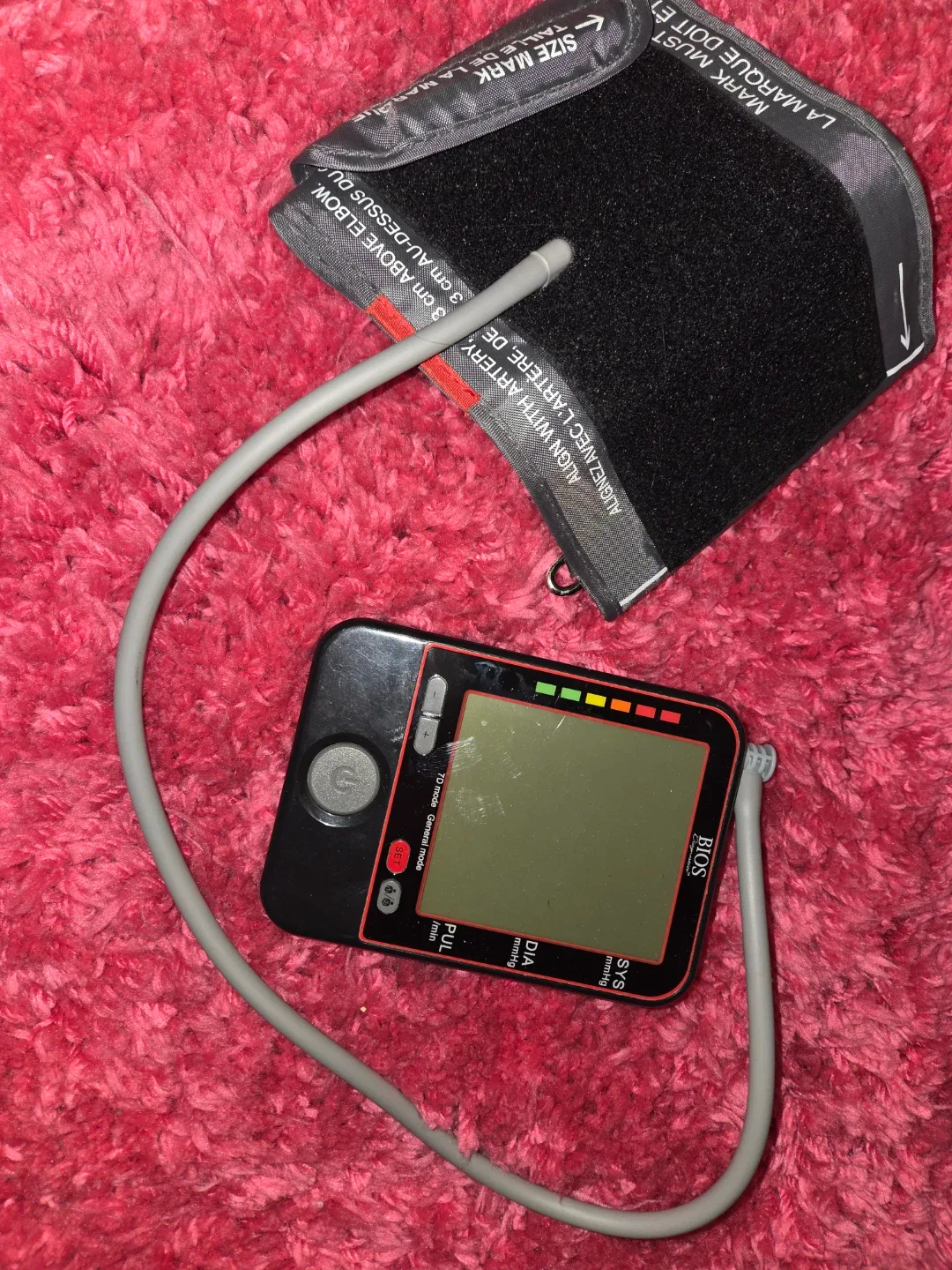 #Cleanout BIOS Diagnostics BD245 Blood Pressure Monitor image indicator(2)