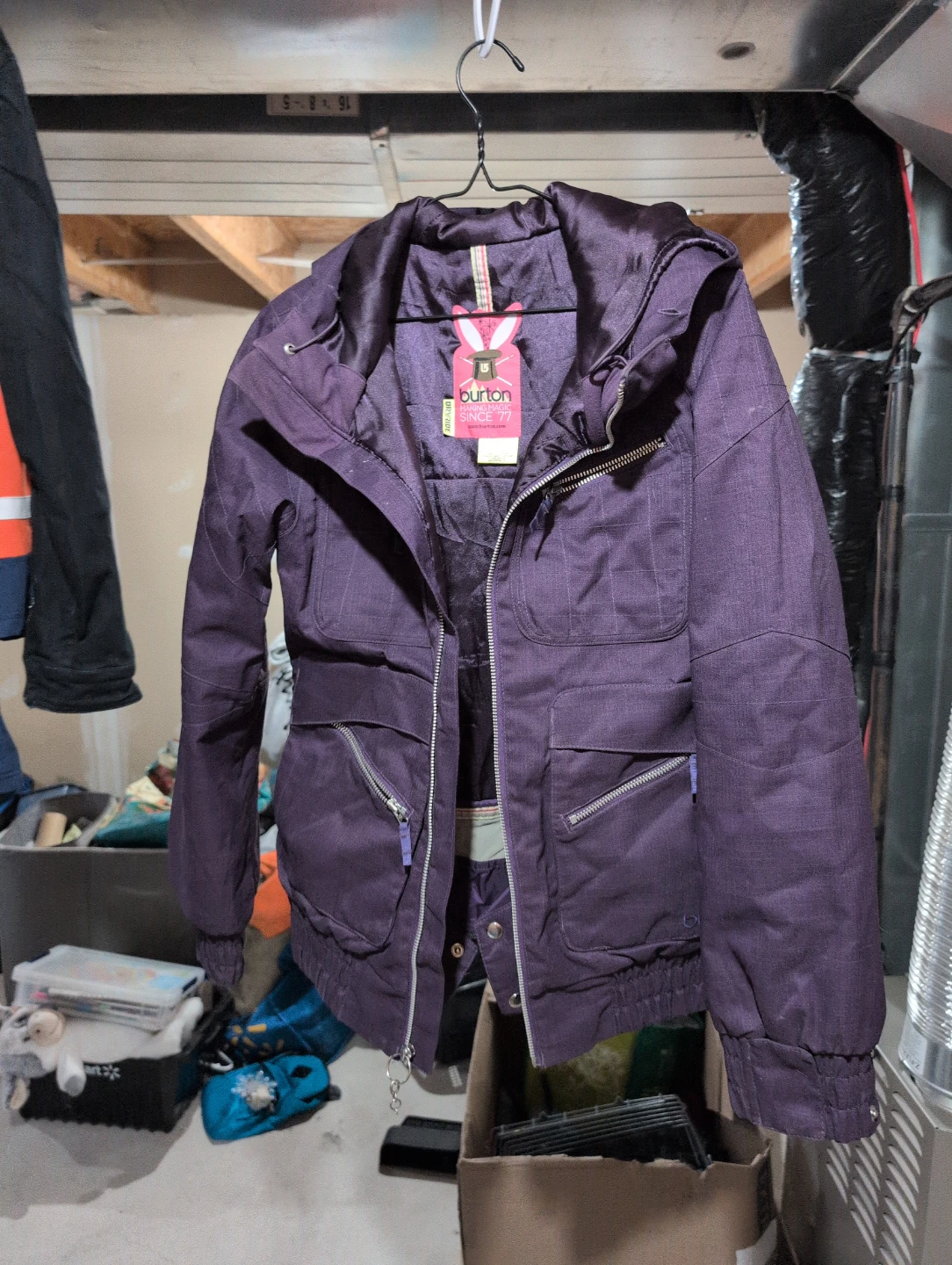 Burton Purple Jacket Size M - photo 3