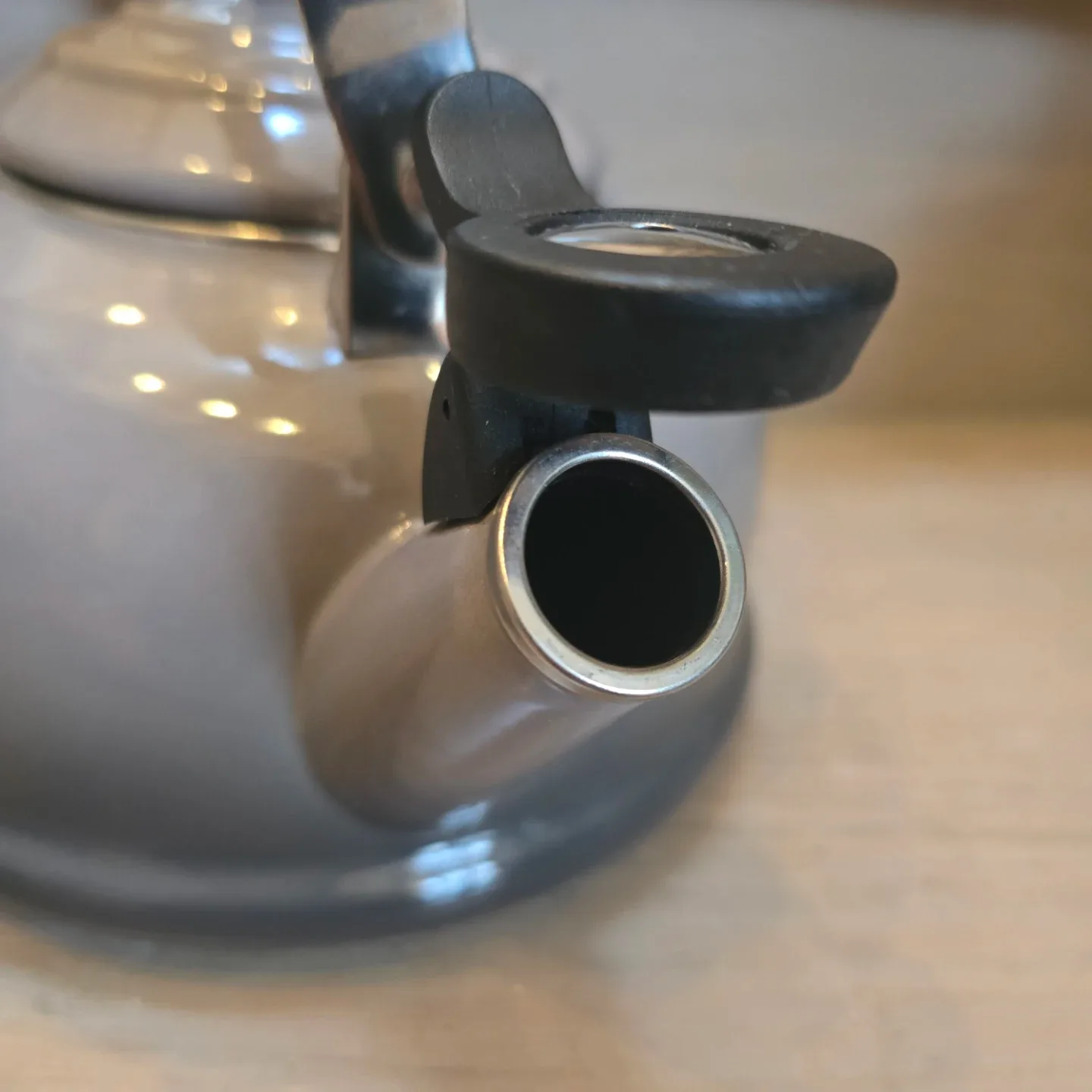 Le Creuset Whistling Tea Kettle Grey image indicator(6)