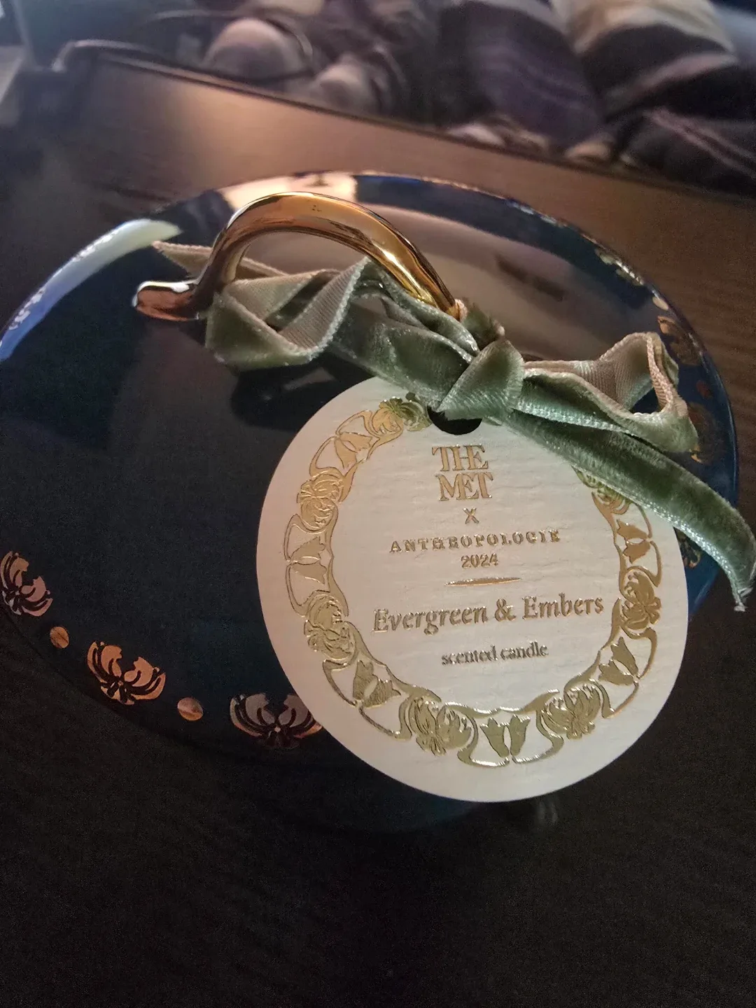 Anthropologie x The Met Evergreen & Embers Scented Candle
