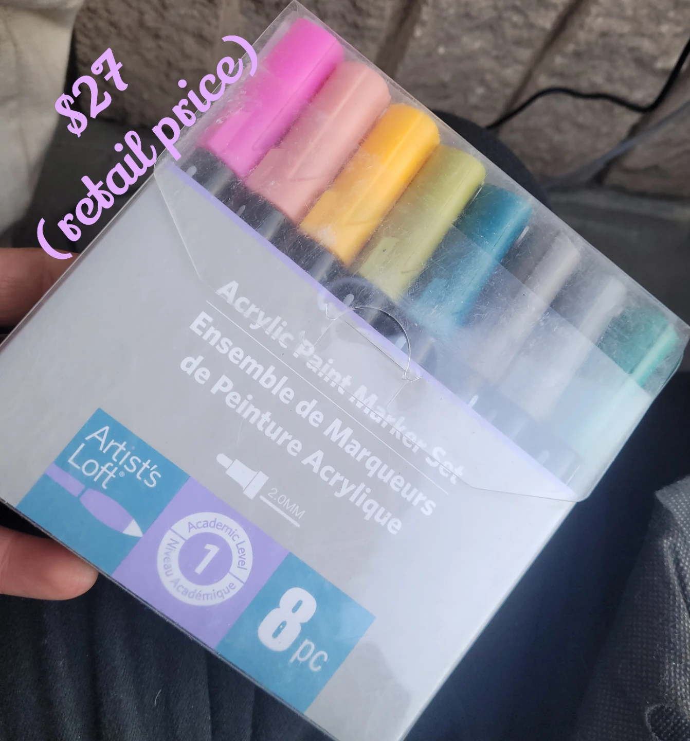 Artist's Loft Acrylic Paint Marker Set - New!