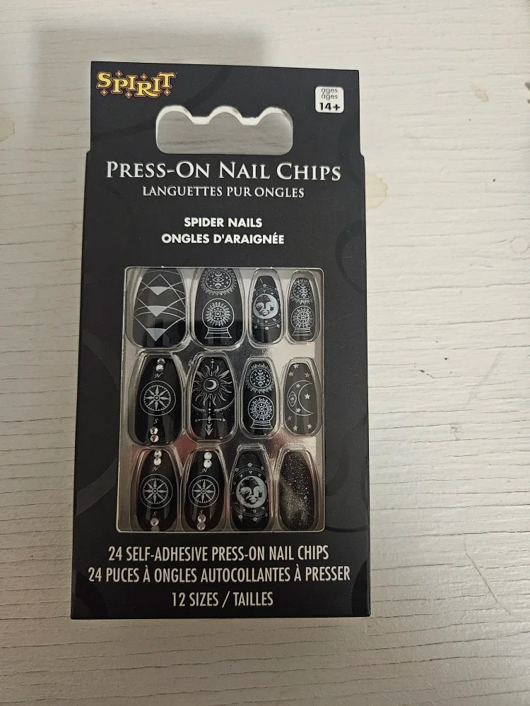 Faux Ongles Spider Nails Spirit Halloween