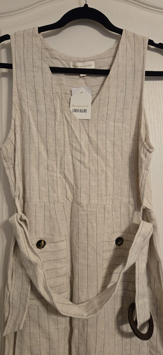 Montague Los Angeles Linen Blend Dress - photo 3