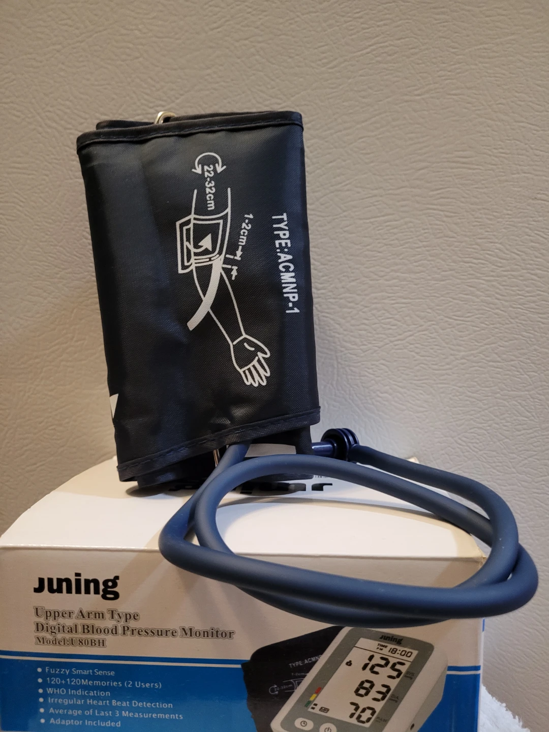 Juning Upper Arm Digital Blood Pressure Monitor - photo 5