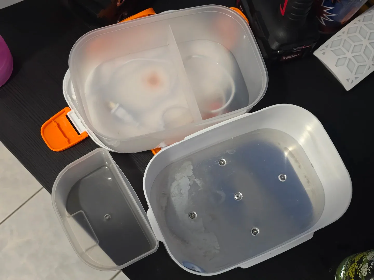 Electric Lunch Box - White & Orange image indicator(5)