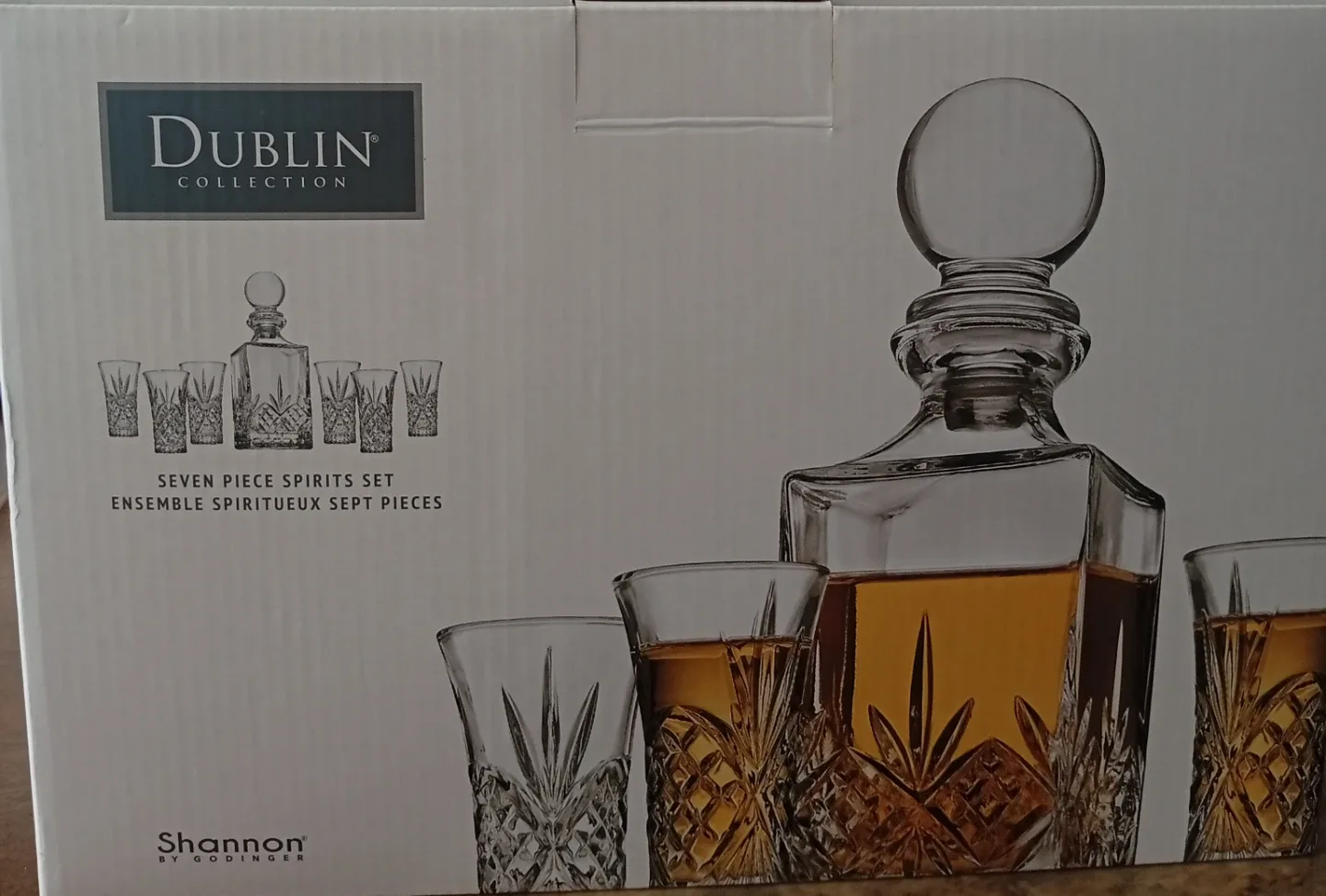 Dublin Collection 7-Piece Spirits Set by Godinger image indicator(2)