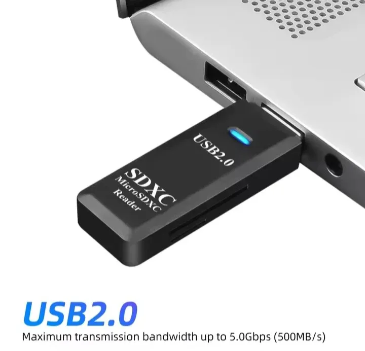 USB 2.0 SDXC MicroSDXC Reader image indicator(7)