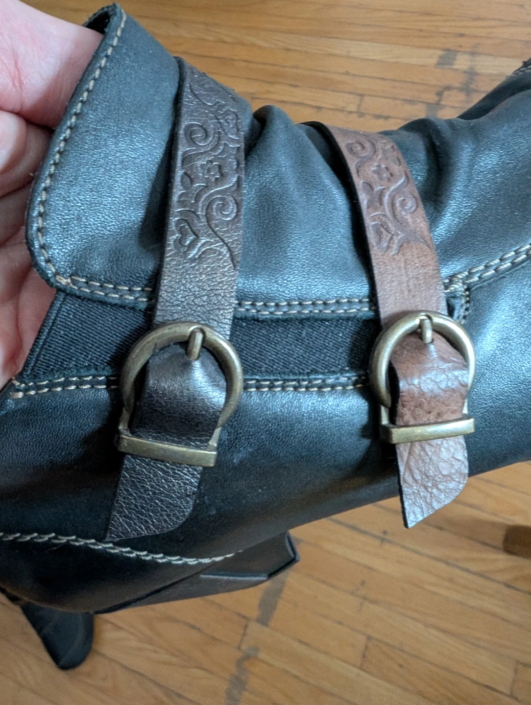 Remonte Black Leather Ankle Boots - Size 41 - photo 5