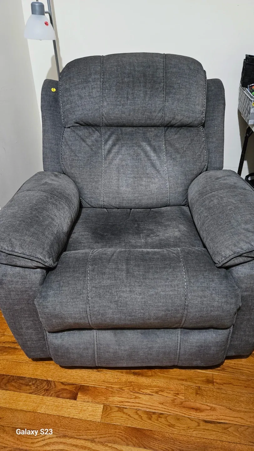 Gray Recliner Chair