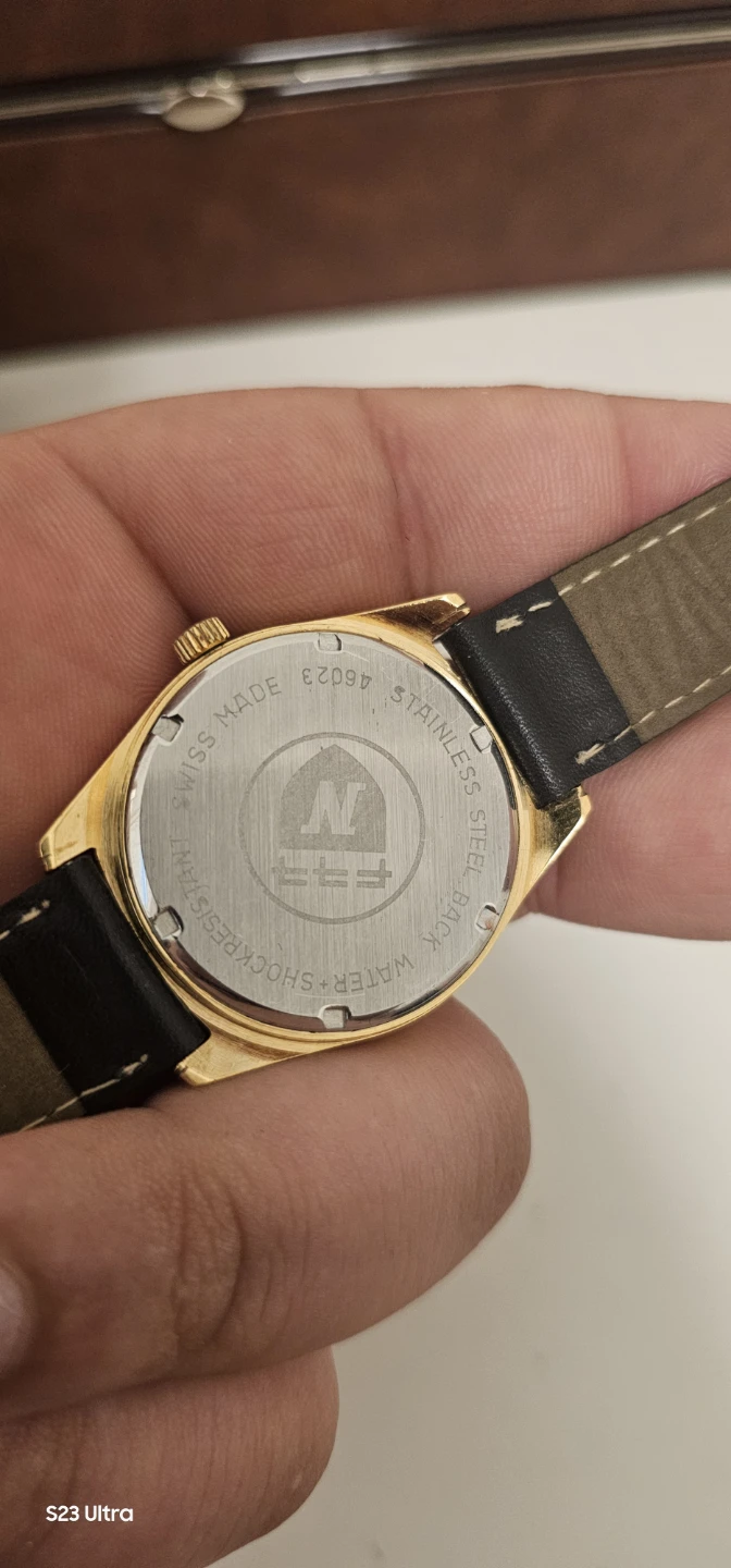 Nivada Grenchen Swiss Made Gold Watch - photo 3