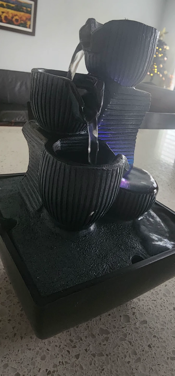 Indoor Water Fountain with LED Lights - photo 3