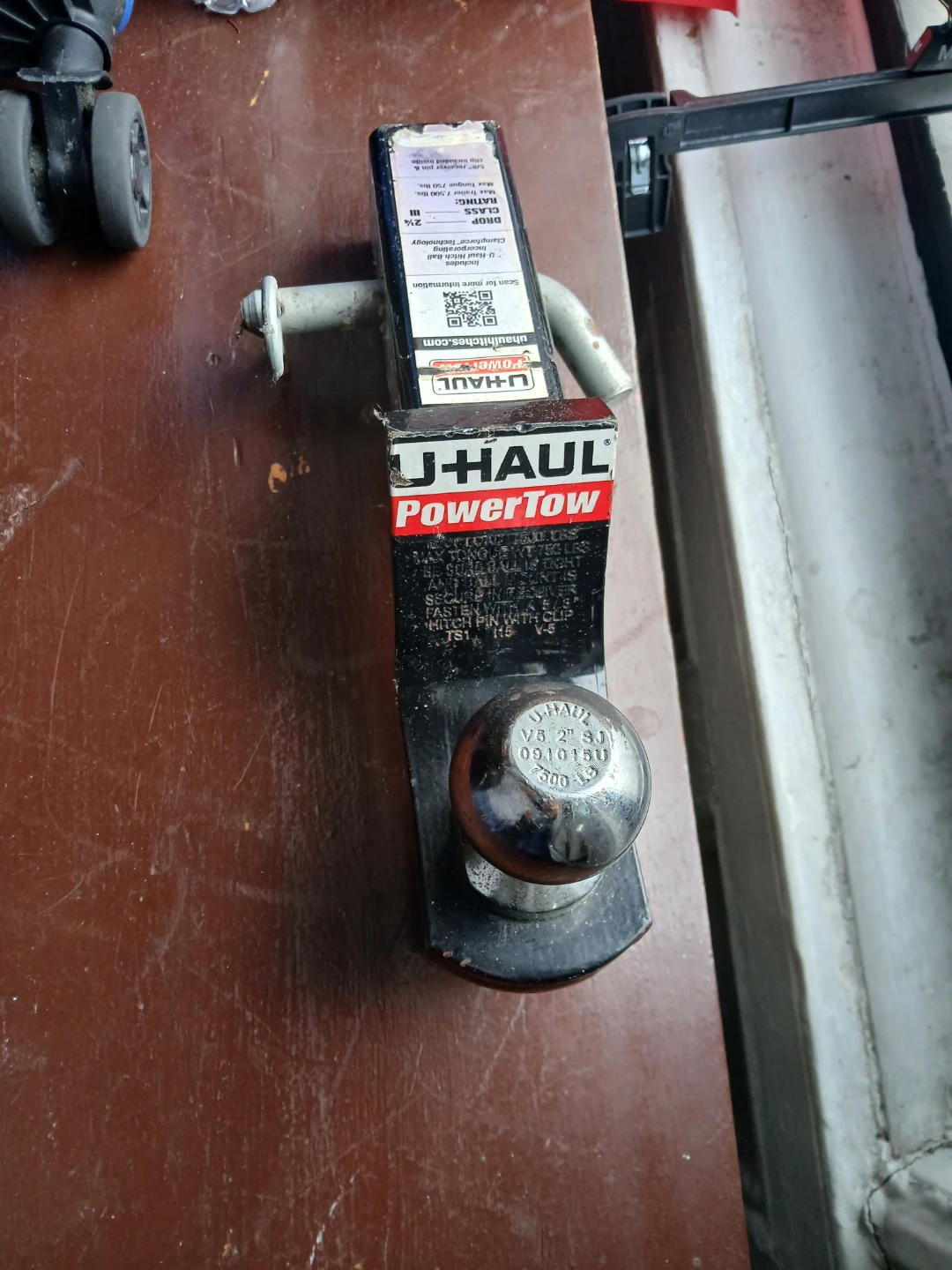 U-Haul PowerTow Hitch Ball Mount - photo 3