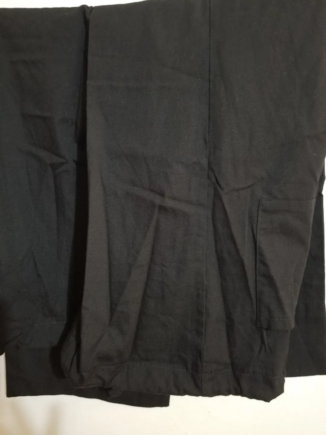 Black Unisex Scrub Set Size S (4-6)#Cleanout image indicator(3)