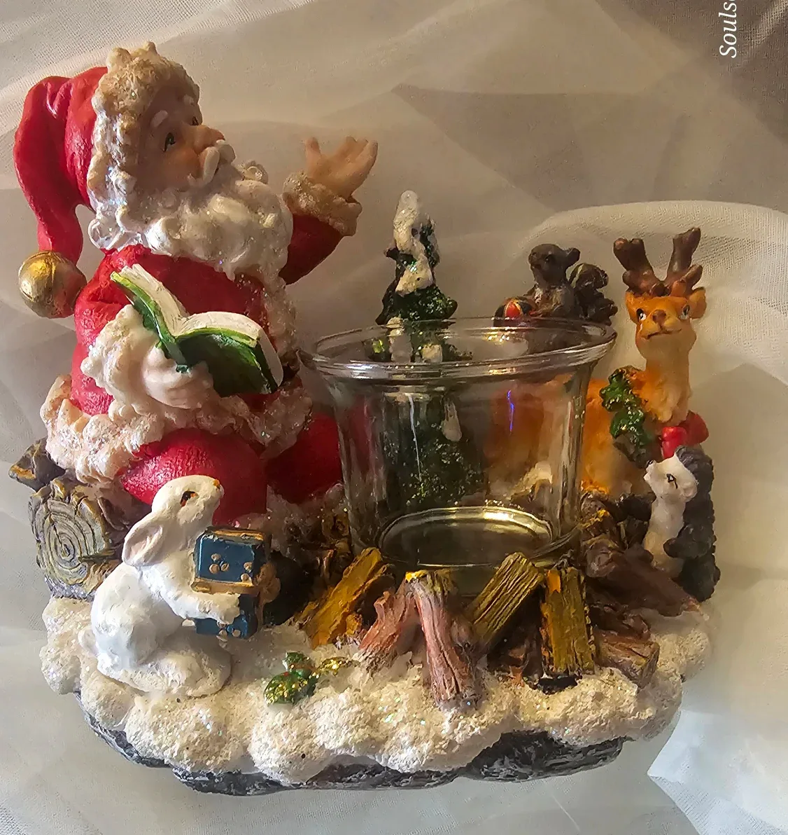 Santa Claus Candle Holder image indicator(2)