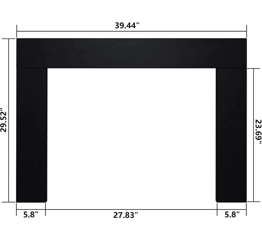 30" Electric Fireplace Trim Kit image indicator(3)