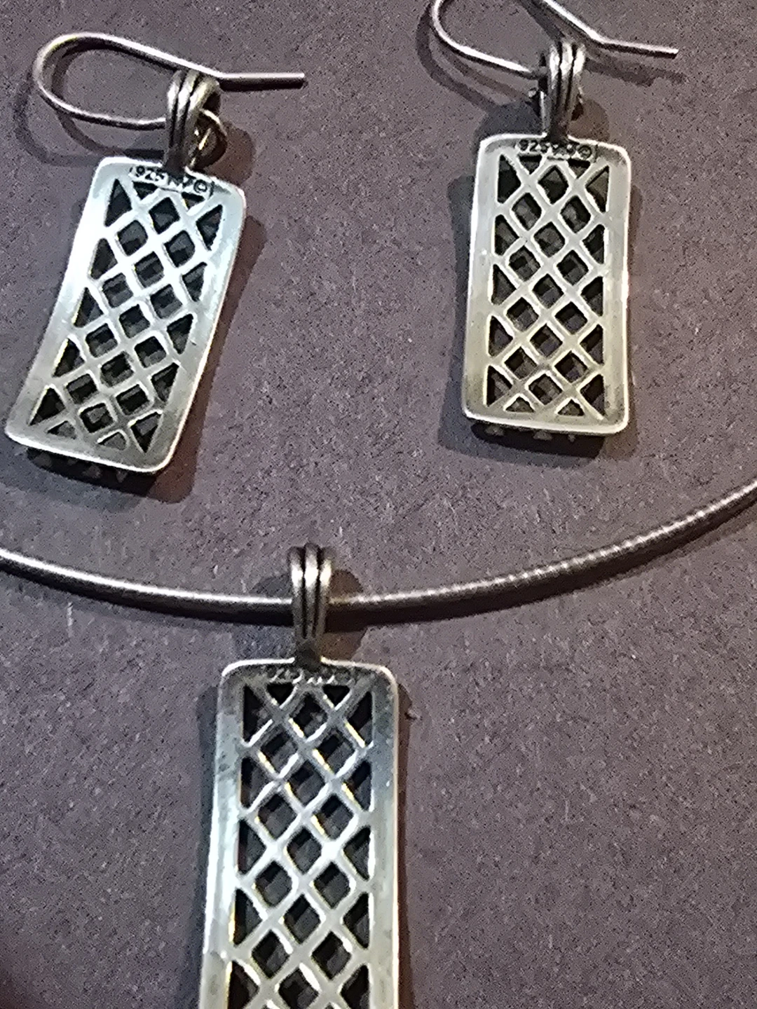 925 Necklace & Earrings Set - photo 2
