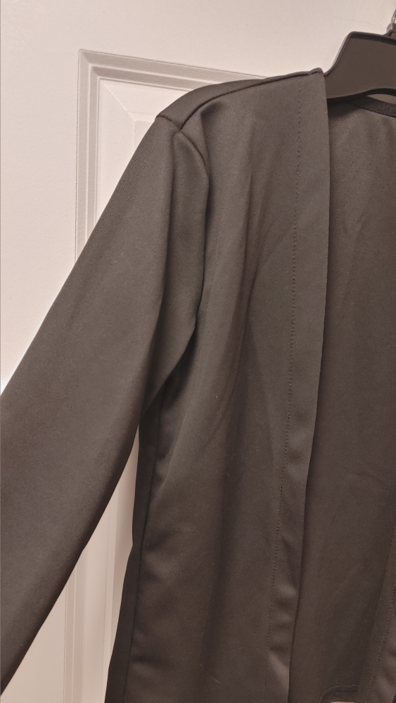 Black Open Front Cardigan size Medium - photo 3