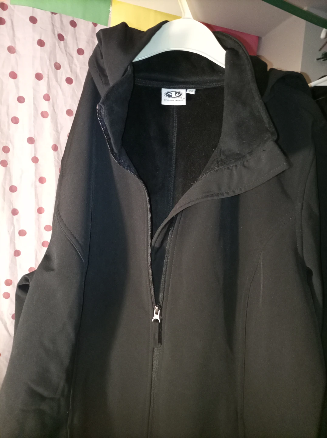 Athletic Works Women's Black Softshell Jacket - XL/TG