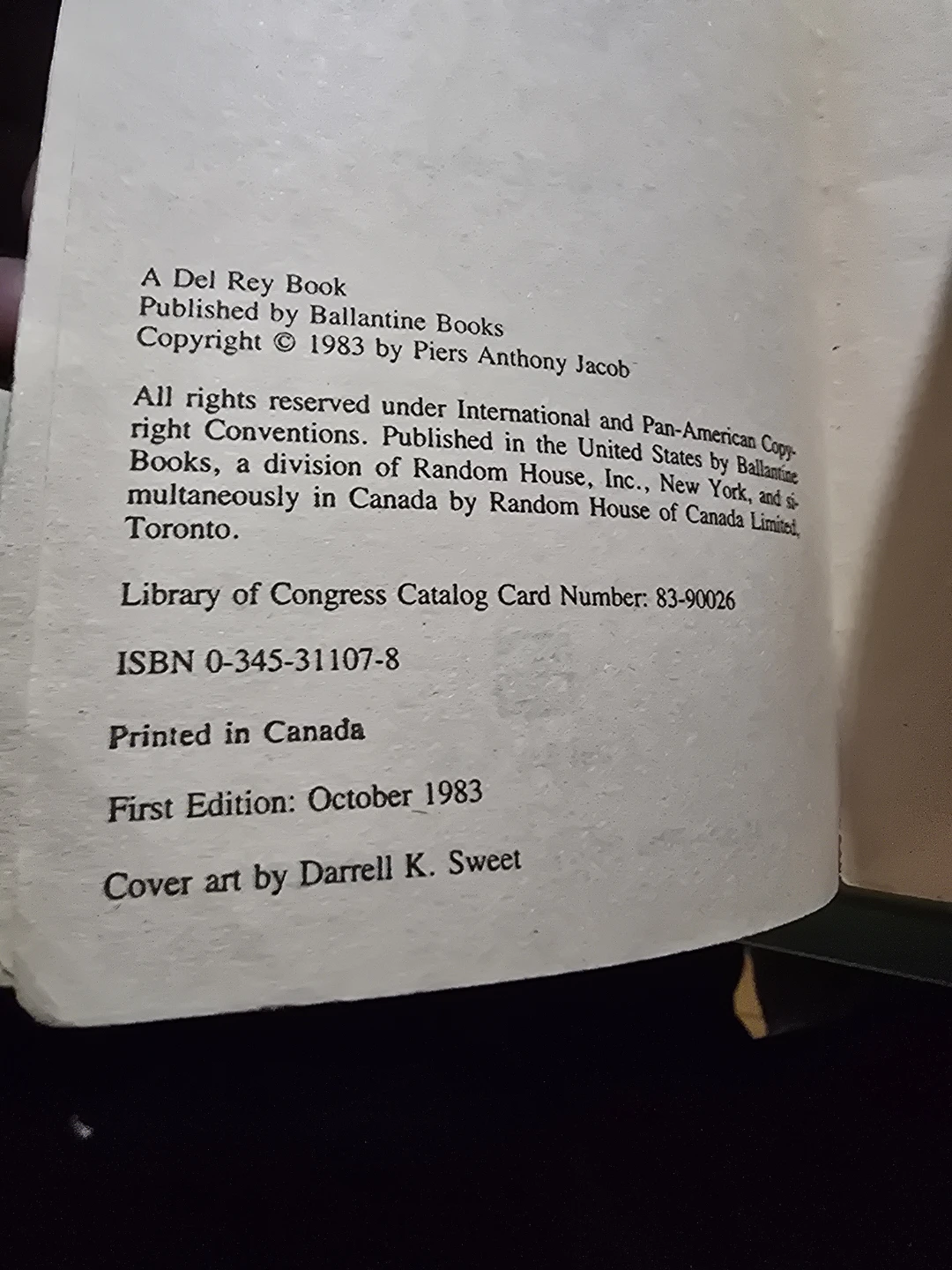 Piers Anthony Xanth Novel: Dragon on a Pedestal - first edition - photo 5