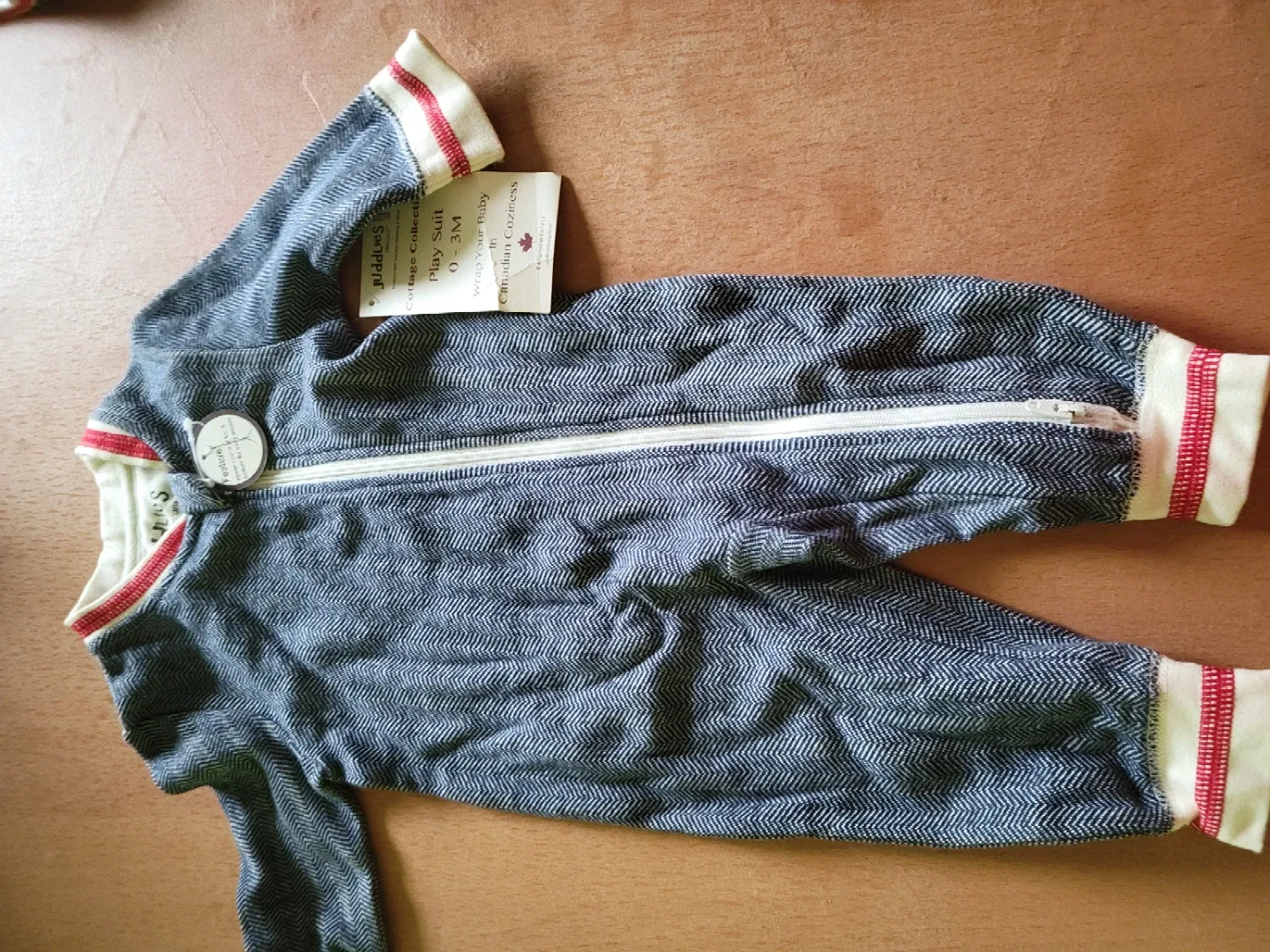 #Cleanout Juddlies Play Suit - 0-3M