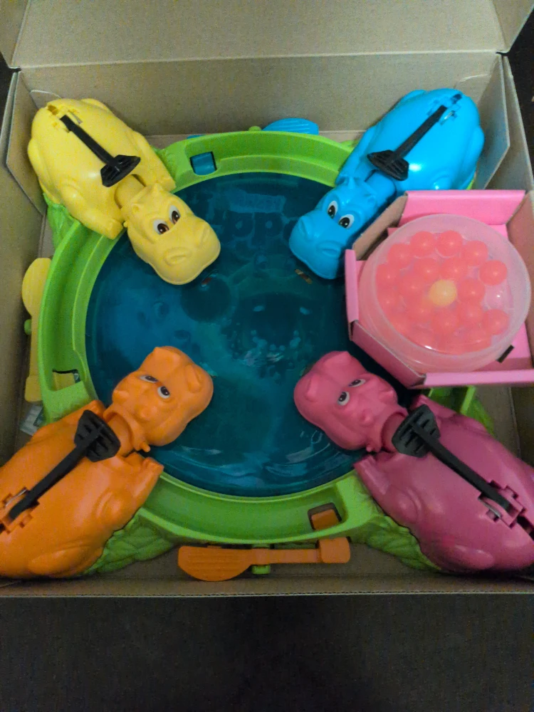 Hungry Hungry Hippos Board Game - photo 3