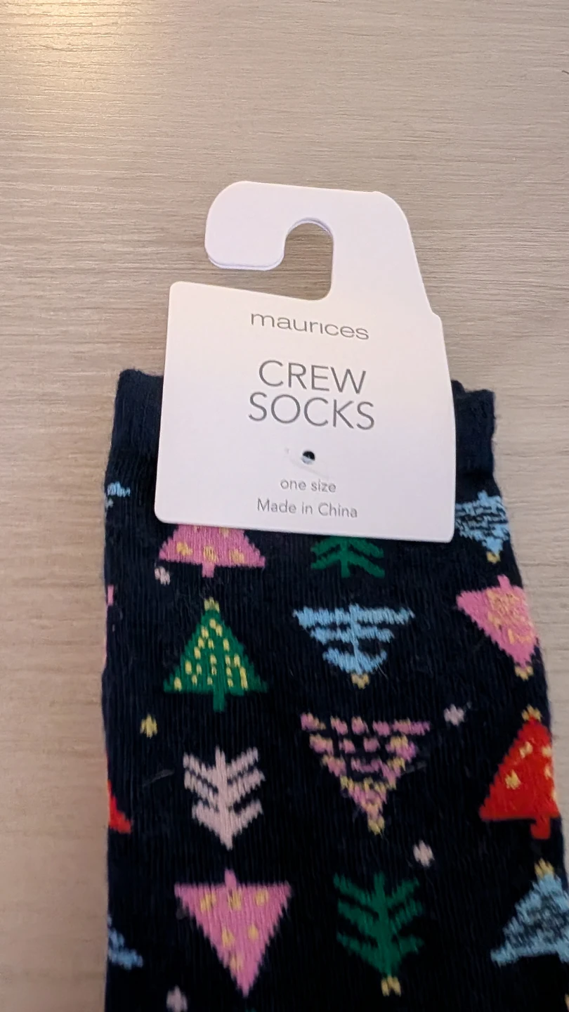 Brand New with Tags Maurices Crew Socks - One Size - photo 2