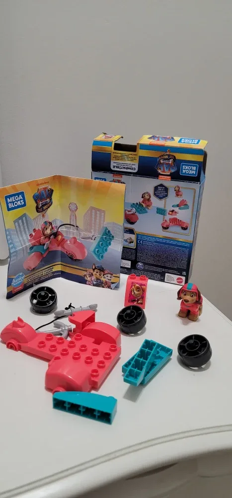 #Cleanout♻️ Mega Bloks Paw Patrol Liberty City Scooter Set image indicator(2)