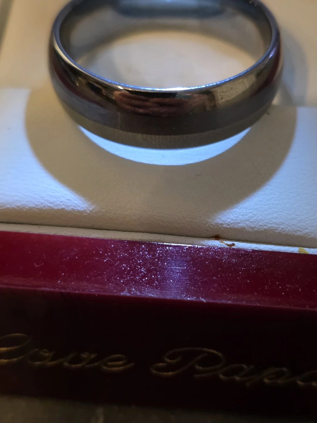 Torque Tungsten Carbide Ring - Size 11 - photo 2